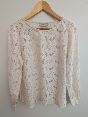 FRANSA Lace Blouse